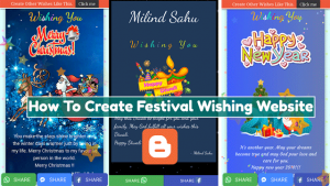 How To Create A Festival Wishing Website On Blogger