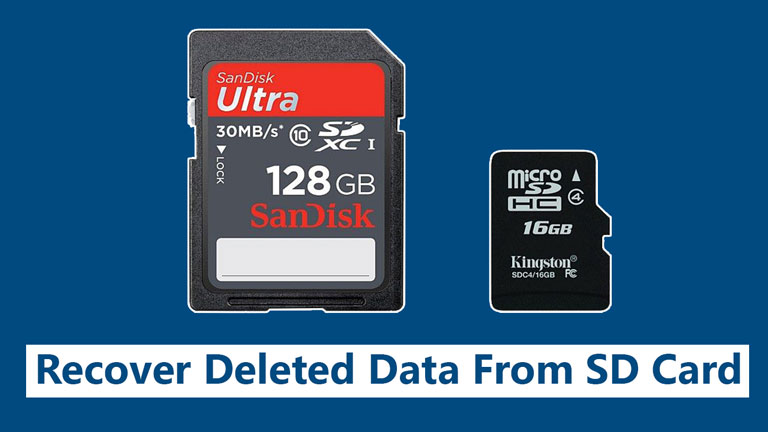 can you recover deleted videos from sd card