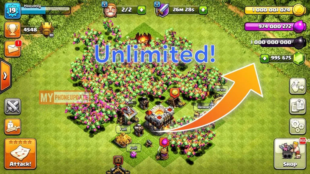 Clash Of Clans Mod Apk V1421113 Download 2024 Unlimited Troopsgems 6101