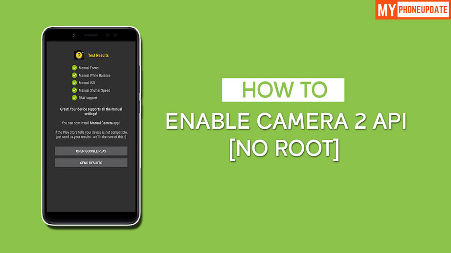 Enable Camera 2 API On Redmi Note 5 Pro Without Root