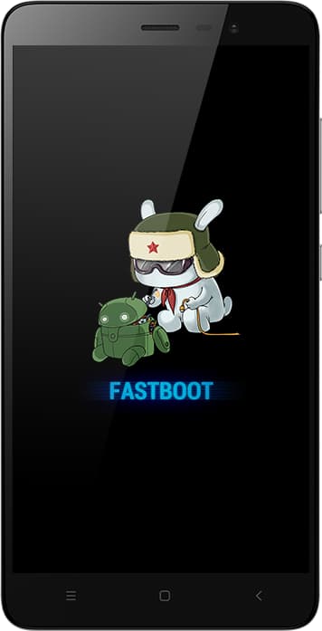 Xiaomi Fastboot Screen